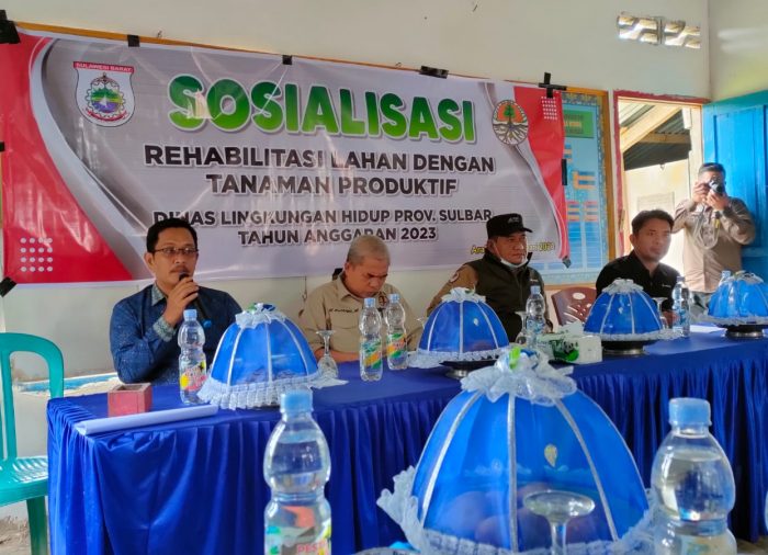 SOSIALISASI REHABILITASI LAHAN DENGAN TANAMAN PRODUKTIF