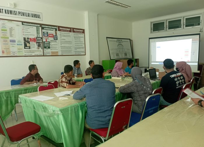 Rapat pengelolaan SPBE dan Website