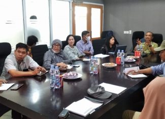 Rapat Terkait evaluasi perencanaan dan peganggaran pada Provinsi Sulawesi Barat