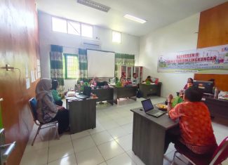 UPTD. Lab. Lingkungan DLH Prov. Sulbar melaksanakan rapat internal kaji ulang managemen (KUM) 2023