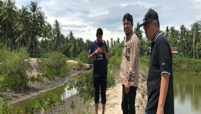 DLH Sulbar Survei Lokasi Penanaman Mangrove di Desa Buku, Mapilli sebagai Upaya Mitigasi Perubahan Iklim.