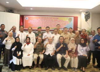 Rapat Penilaian  Dokumen Andal RKL – RPL Rencana Rencana Pembangunan Gedung Keuangan Negara (GKN) yang berlokasi di Kel. Karema Kec. Mamuju Kab. Mamuju