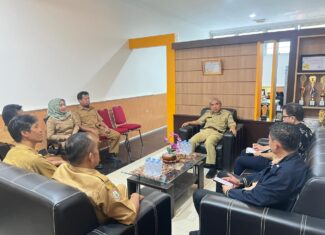 PT. Wastec melakukan audensi bersama DLH Sulbar terkait Pemanfaatan Insenerator Lb3