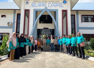 TIM PENILAI ADIWIYATA PROVINSI MELAKSANAKAN VERIFIKASI LAPANGAN CALON SEKOLAH ADIWIYATA TINGKAT PROVINSI (CSAP) TAHUN 2024 DI KAB. Mamuju