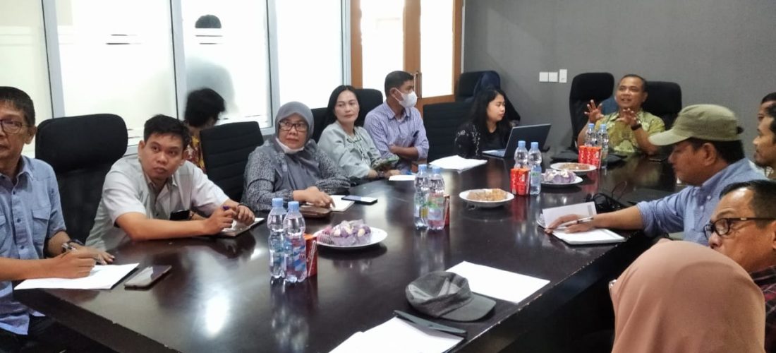 Rapat Terkait evaluasi perencanaan dan peganggaran pada Provinsi Sulawesi Barat