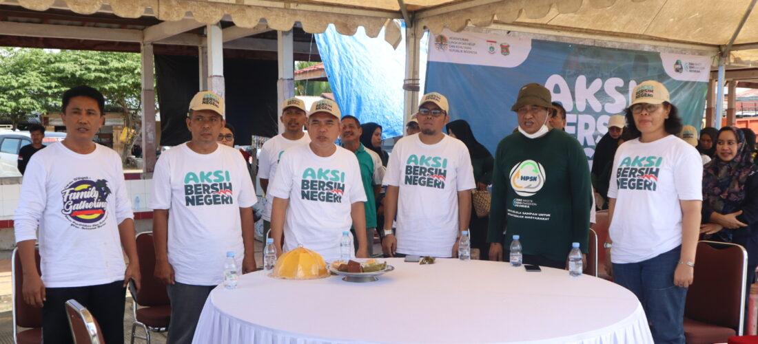DLH Prov.Sulbar Melaksanakan Aksi Bersih Negeri  Serentak (Clean Up) 2024 dalam rangka memperingati Hari Peduli Sampah Nasional (HPSN)