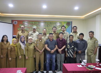 RAPAT PEMERIKSAAN FORMULIR UKL-UPL Rencana Pertambangan Batuan PT. Nusantara Mining Semesta.