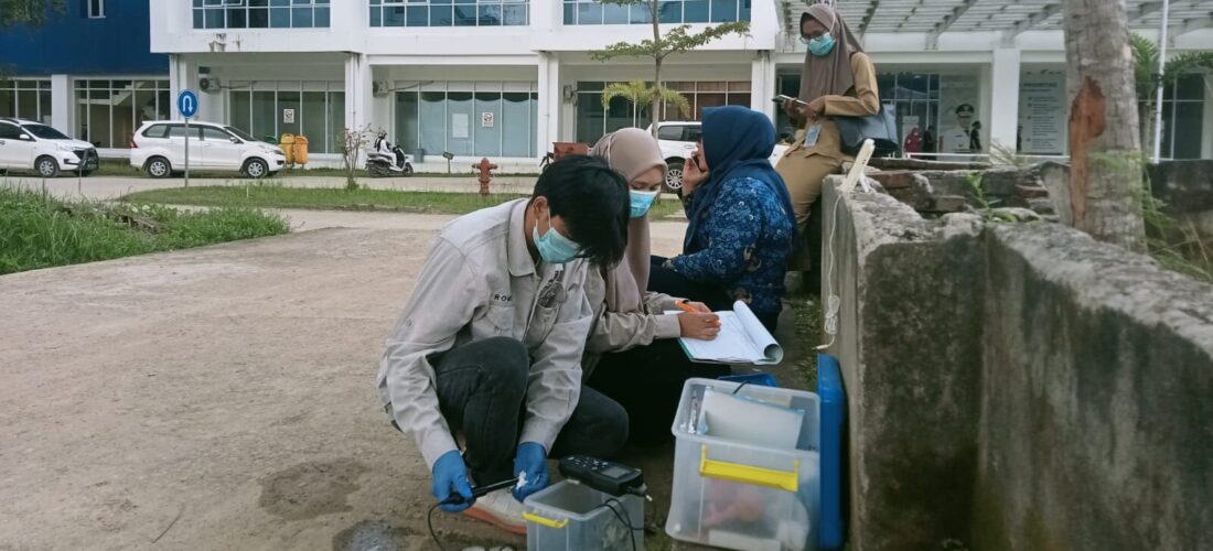 KEGIATAN SAMPLING AIR LIMBAH RSUD SULBAR & LB3 OLEH UPTD LABORATORIUM LINGKUNGAN DINAS LINGKUNGAN HIDUP PROV. SULBAR