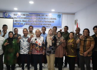 RAPAT PEMERIKSAAN FORMULIR UKL-UPL Rencana Pertambangan Batuan PT. Libas Perkasa Nusantara